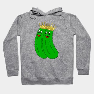 KING And Queen Dill Pickles Hoodie